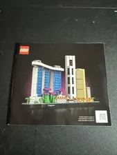 Lego 21057 Singapore Architecture Instruction Manual Only