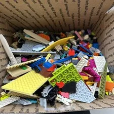 LEGO Bulk Lot Mixed Loose Bricks & Pieces Parts Multicolor Box