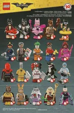 LEGO 71017 Batman Movie Series 1 – Complete Set of 20 Minifigures | NEW & SEALED