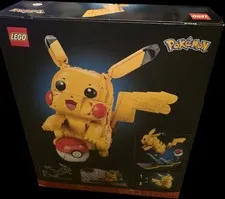 LEGO Pokémon Pikachu and Poké Ball Complete Boxed Sealed