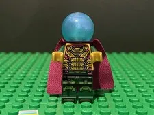 LEGO MYSTERIO gold armour Minifigure MARVEL 76184 sh0783