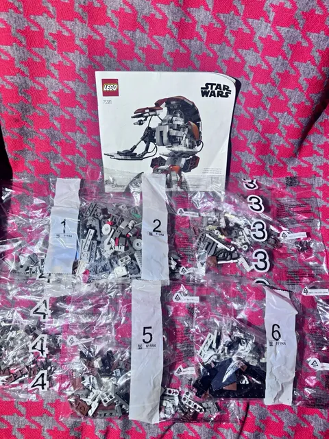 LEGO Star Wars 75381 Droideka Complete Set 583pcs w/ Instructions