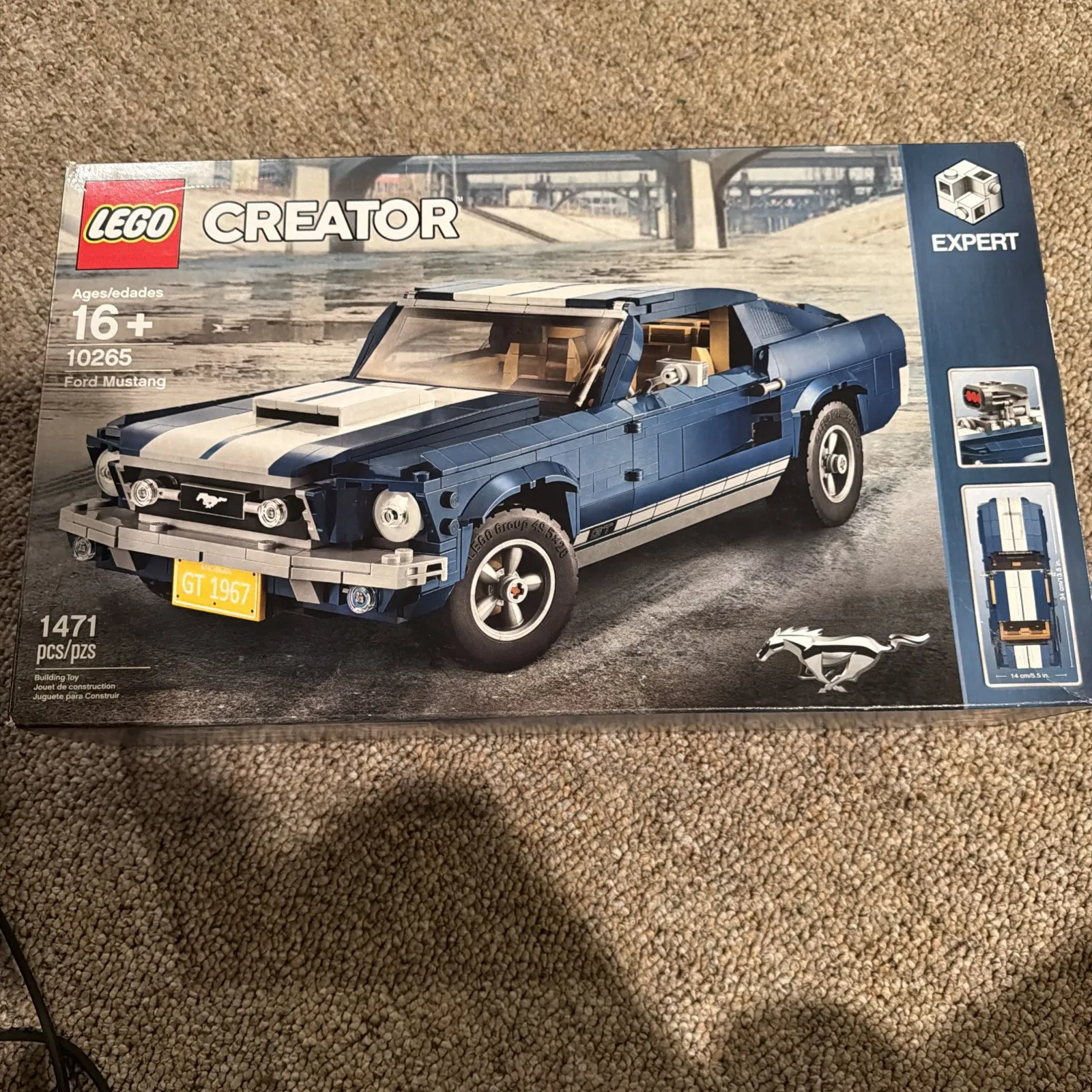LEGO CREATOR: Ford Mustang (10265) Building Toy
