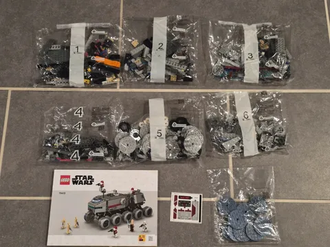 LEGO Star Wars Republic Juggernaut Set 75413-  Vehicle Only! No Figures!