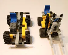 LEGO Technic Forklift Set Parts Plus other Technic Machine Parts