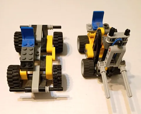 LEGO Technic Forklift Set Parts Plus other Technic Machine Parts
