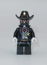 LEGO Sheriff not a robot  cowboy deputy minifigure Lego Movie 70800