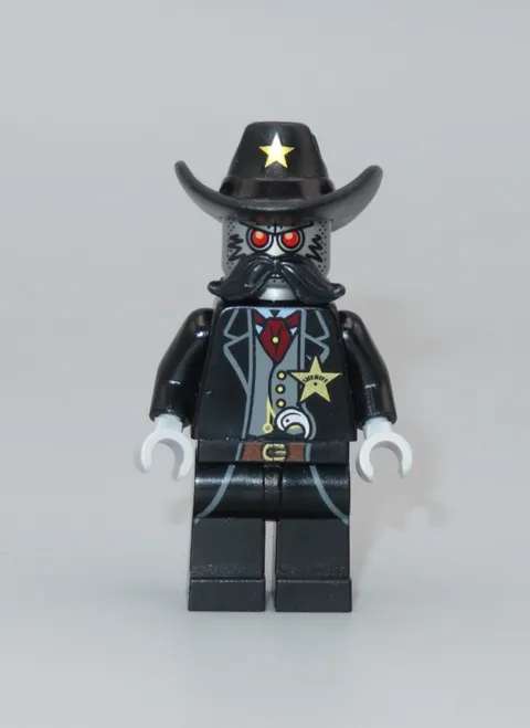 LEGO Sheriff not a robot  cowboy deputy minifigure Lego Movie 70800