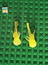 LEGO Bionicle Trans-Yellow Rubber Squid Lot of 2 Projectile Ammo 57555