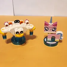 LEGO Unikitty Minifigure uni01 The LEGO Movie Series 1 2014 2pc Foil Pack