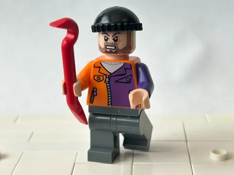 LEGO Two Face Henchman Beard minifigure Super Heroes Batman II 6864 sh0021 NEW