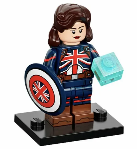 Brand New Lego Minifigures Marvel Studios Captain Carter Peggy 71031