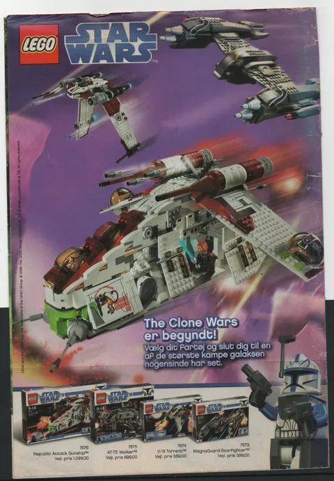 LEGO ADVERTISING INSERTS #  4-1004 # STAR WARS # 2008 #