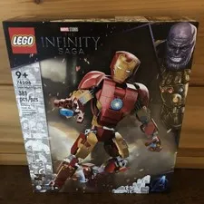 LEGO MARVEL 76206 The Infinity Saga Iron Man Figure. 9+. 381 Pcs. New Condition