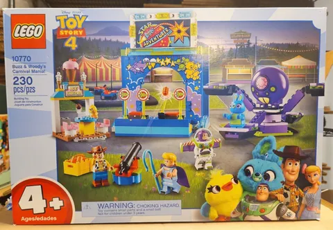 LEGO Disney: Buzz & Woody's Carnival Mania! 10770 NEW Sealed Retired