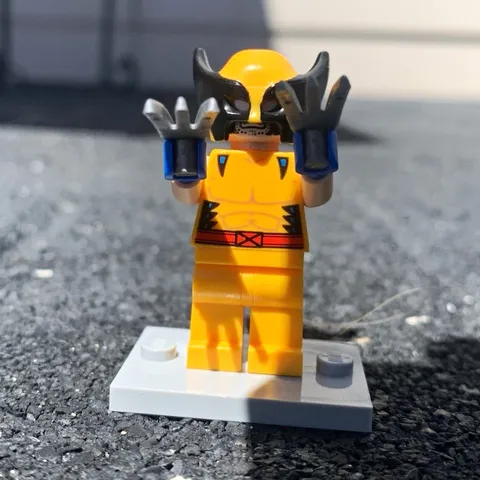 LEGO Marvel Wolverine Minifigure SH0805 76202 X-Men Authentic