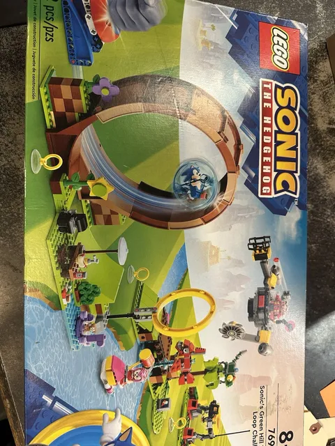 LEGO 76994 - Sonic's Green Hill Zone Loop Challenge - New!