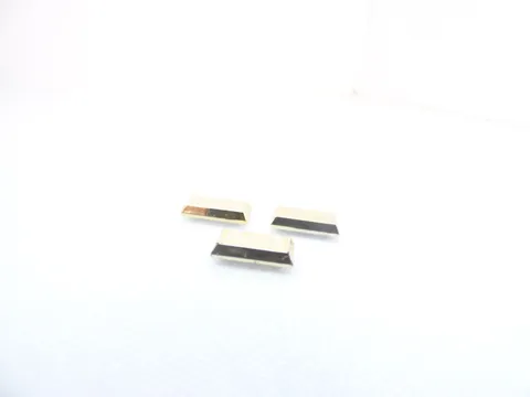 3 LEGO minifigure Chrome  Gold Ingots 97053