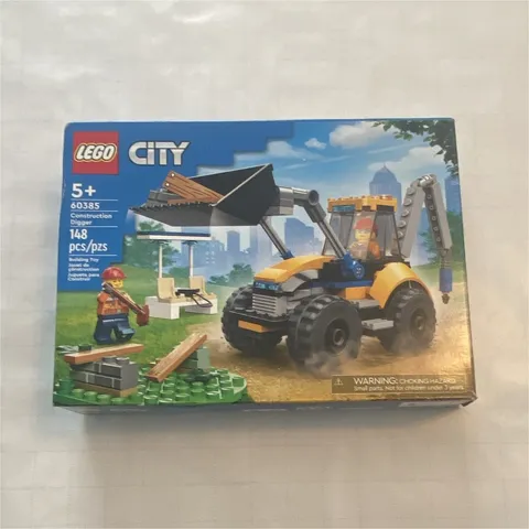 LEGO City 60385 Construction Digger Complete Set 148 pcs w/ Minifigure