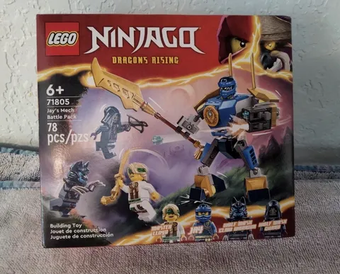 LEGO NINJAGO SET #71805 JAY'S MECH BATTLE PACK- DRAGONS RISING -FACTORY SEALED