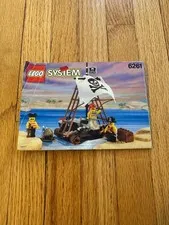 Lego Pirates Raft Raiders (6261) Instruction Booklet Only
