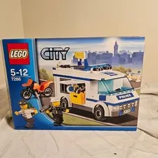 LEGO City Police Set 7286 Prisoner Transport COMPLETE