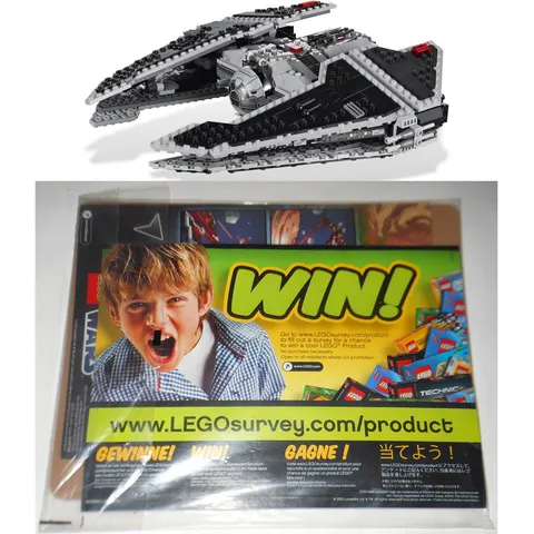 LEGO 9500 Sith Fury-class Interceptor: NEW SEALED INSTRUCTIONS MANUALS ONLY | SW