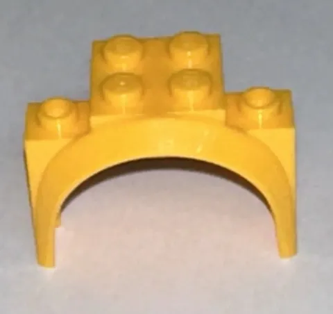 LEGO Vehicle Mudguard w/ Round Arch 18974 yellow