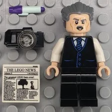 Lego Marvel Super Heroes Minifigure SH0710 J. Jonah Jameson