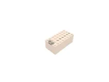 Lego® 9V TRAIN Railway Monorail Battery Box WHITE