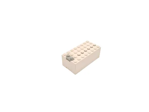 Lego® 9V TRAIN Railway Monorail Battery Box WHITE