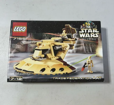 LEGO STAR WARS 7155 TRADE FEDERATION AAT EPISODE 1 PHANTOM MENACE 2000 - NEW
