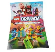 LEGO DREAMZzz Season 2 Streaming May 17 Promo 4 Fold Print Poster 2024 16''x24''