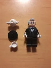 LEGO Alfred Pennyworth Minifigure SH883 From Batcave Shadow Box 76252