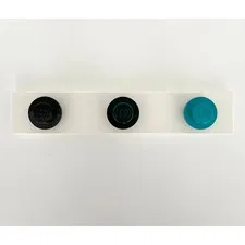 LEGO Collection x Target Wall Hanger Rack 3 Knobs Black Green Kids Room Nursery