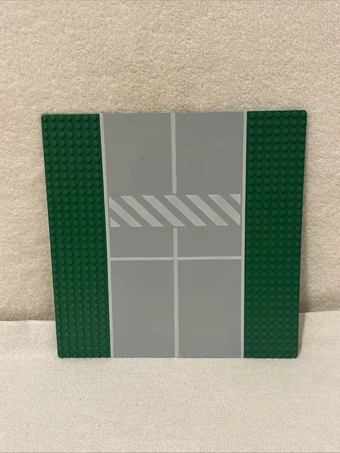 Lego Straight Crosswalk 32x32 Baseplate #2358 FREE SHIP