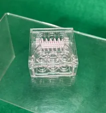 LEGO Technic 6588 Clear Transparent 2 x 4 x 3 1/3 Gear Box