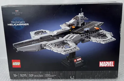 LEGO Marvel 76295 Avengers Helicarrier Display Model 509pc NEW Sealed