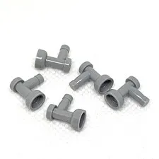 LEGO Parts - Light Bluish Gray Tap 1 x 1 No Hole - No 4599b - QTY 5