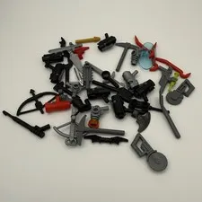 Lego Minifig Weapons And Tools  Assorted Lot 40 pieces 002
