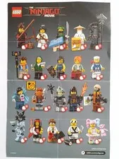LEGO Ninjago Movie Minifigure Set 20 Types 71019