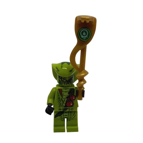 LEGO Lasha Minifigure Ninjago Rise of the Snakes 9447 9450 9562 njo050 Staff