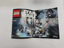 LEGO Star Wars Darth Vader Transformation Instruction Manual (75183) Manual Only