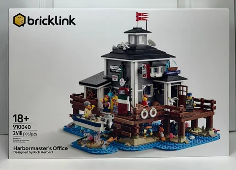 LEGO Bricklink Designer Program Harbormaster's Office 910040 2418 pcs NEW SEALED