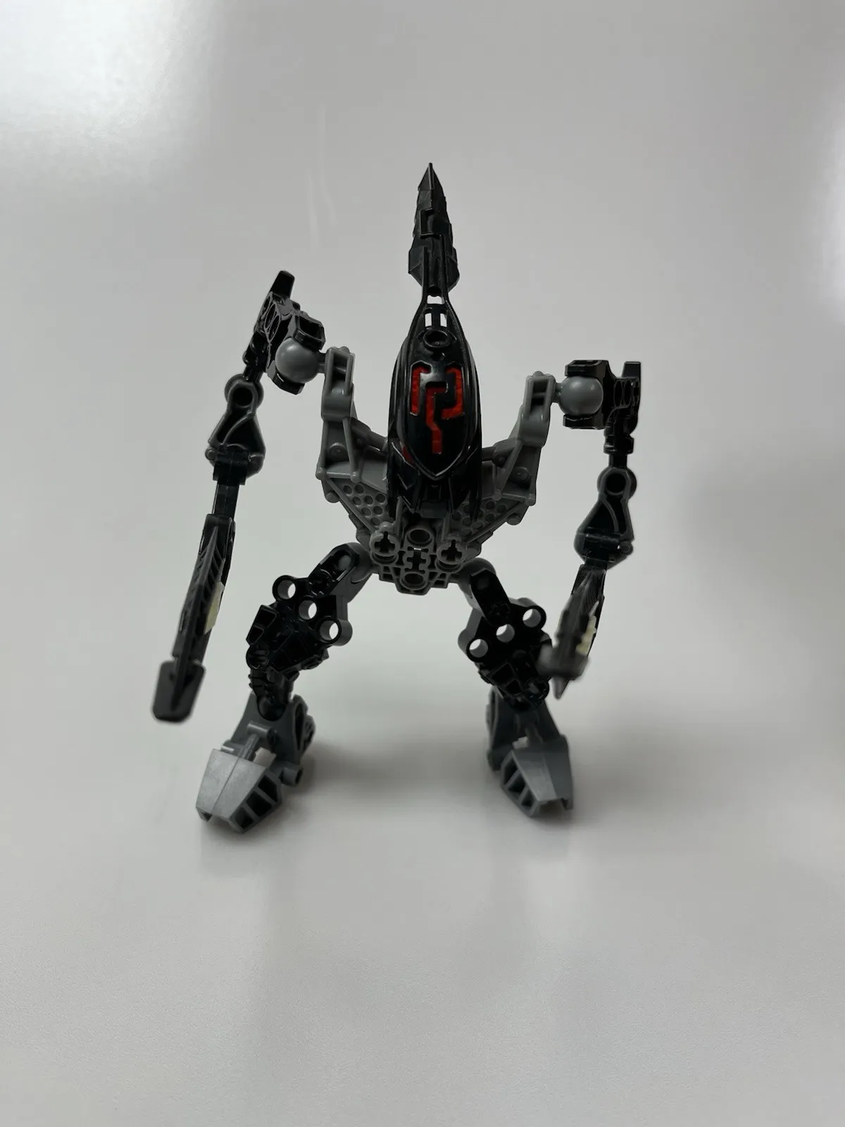 Lego Bionicle Atakus 8972 Complete Set Agori 2009 Building Toy Figure Black Gray