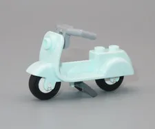 LEGO Scooter light aqua for minifigures Riding Vechicle