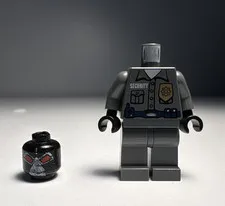 Lego bane head and Arkham guard torso (read description)