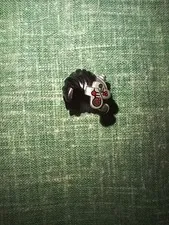 LEGO Ninjago Cyrus Borg Hair Headgear Black Silver Cyber Red Eye Part