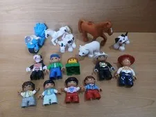 LEGO DUPLO Figures  Lot Of (15) Disney Animals Motorcycle + 