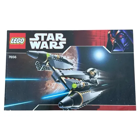 LEGO Star Wars 7656 General Grievous Star Fighter - INSTRUCTION MANUAL ONLY